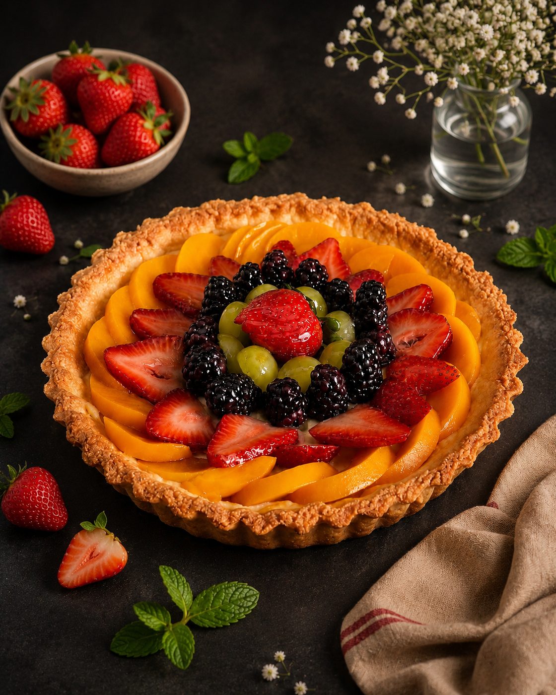 Tarta de frutas